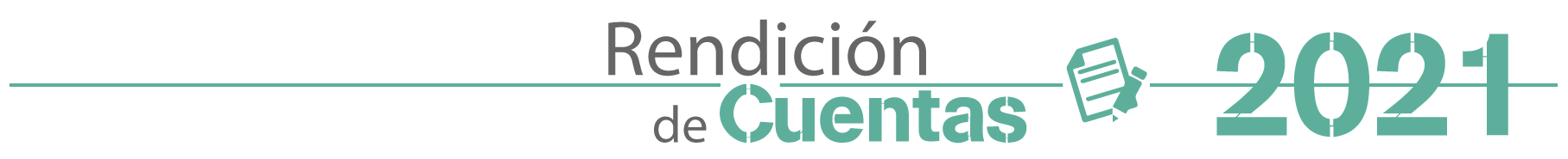 Rendición de cunetas 2021