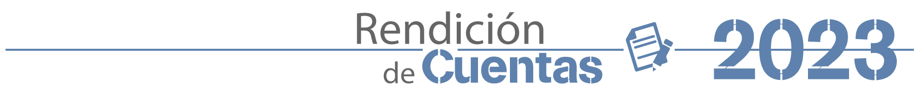 Rendición de cunetas 2023