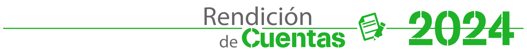 Rendición de cunetas 2024